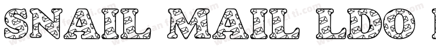 Snail Mail LDO Regul字体转换